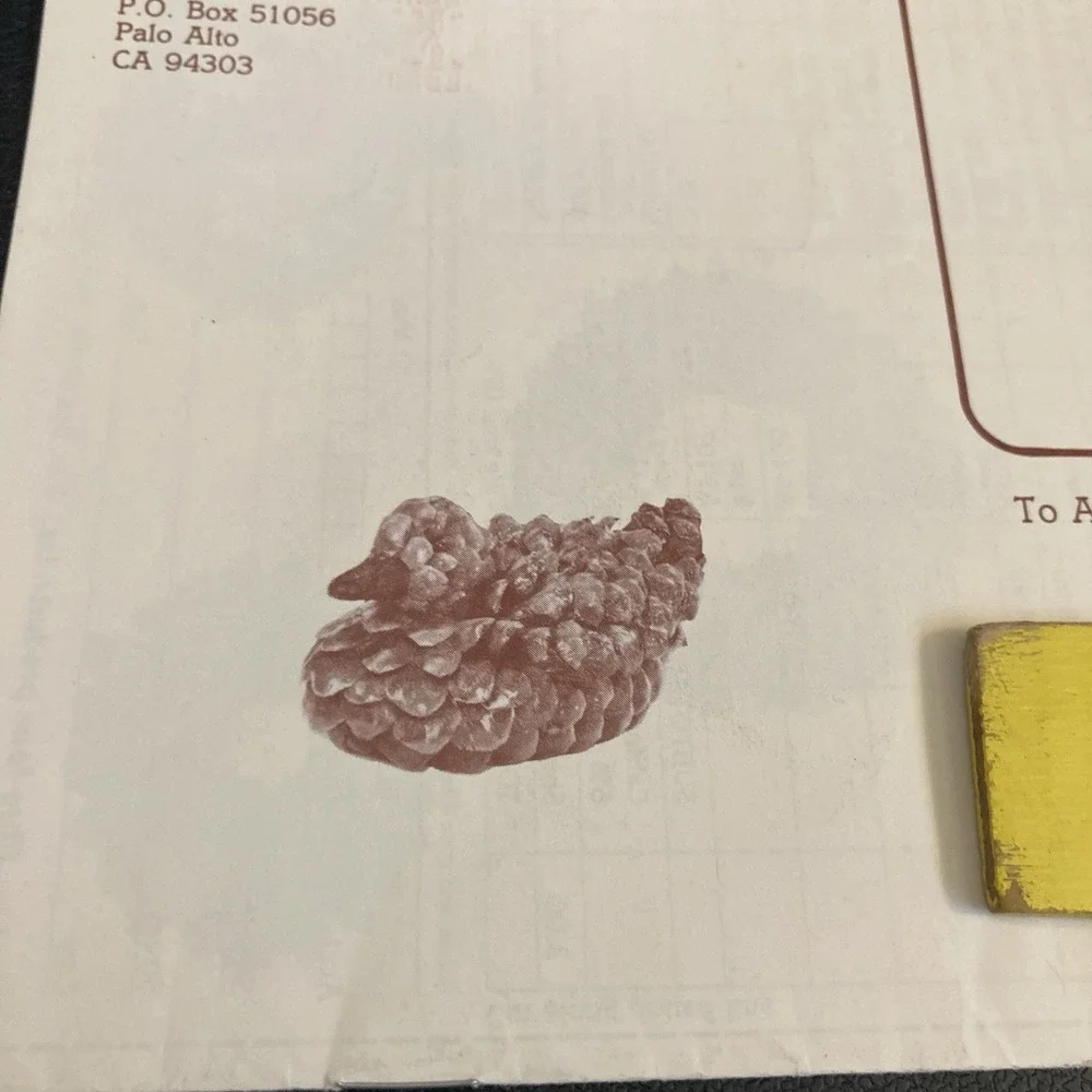 Pine Cone Crafting Fibre-Form Products‎ How To Make Duck Owl Deer Etc Book Only